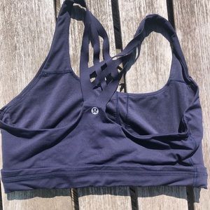 Lululemon strappy bra - Navy